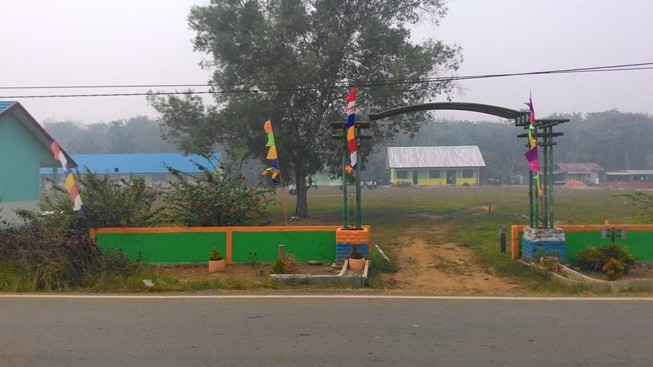 Kabut asap yang terjadi di Tanjabtim